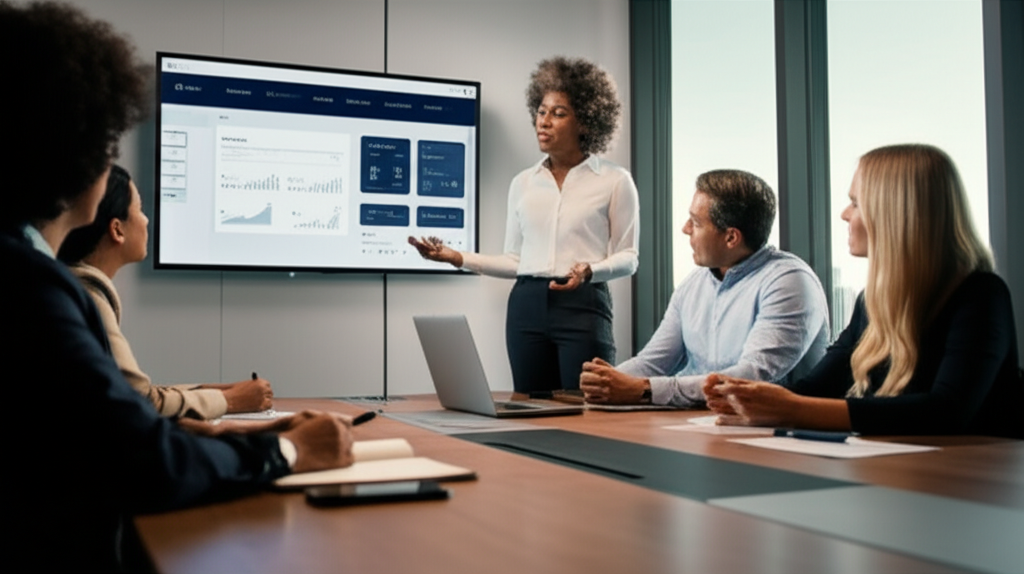 The FileMaxTax team in a meeting